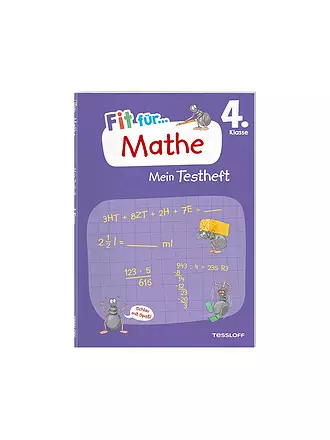 TESSLOFF VERLAG | Testheft - Fit für Mathe 4. Klasse | 